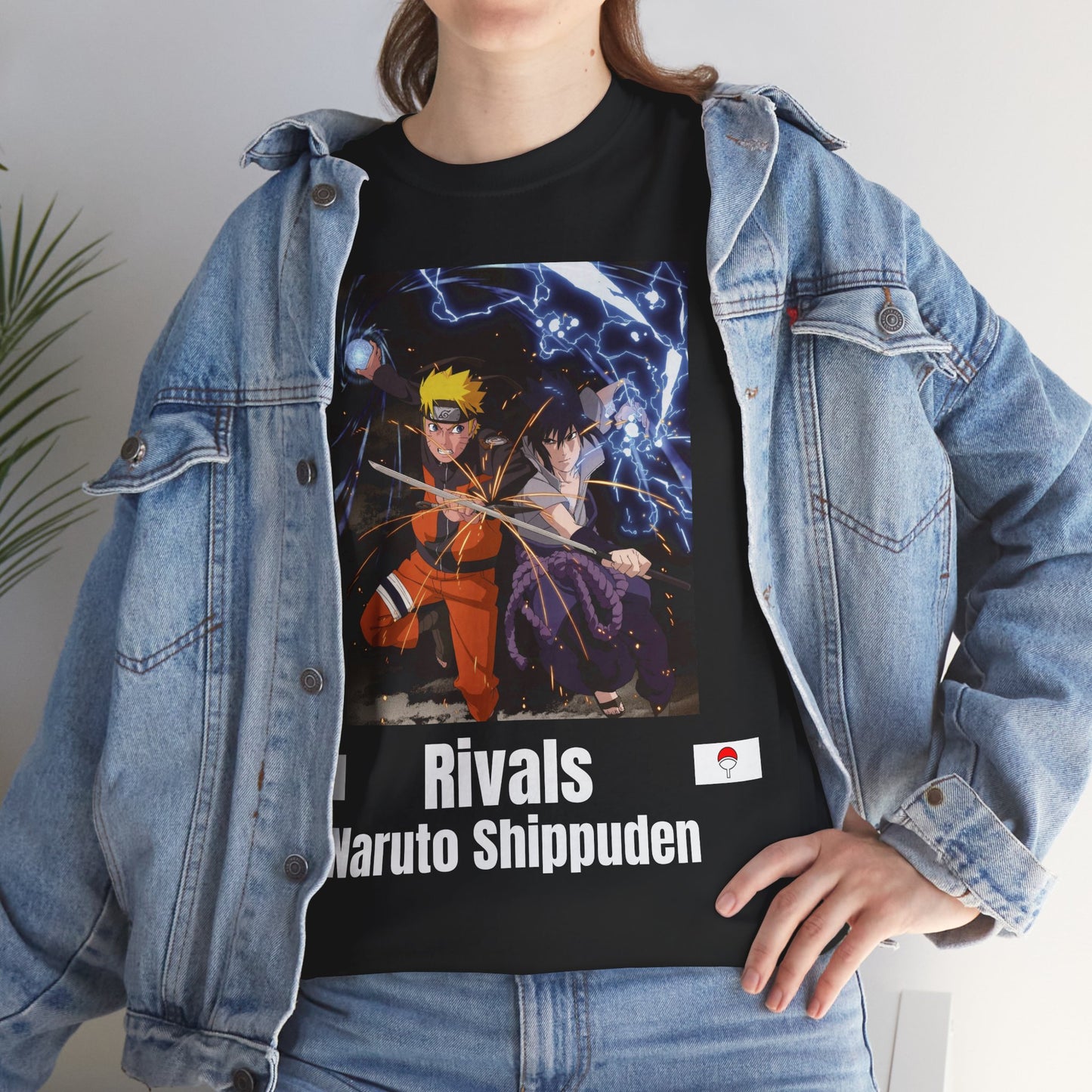 Naruto Shippuden - Rivals Naruto & Sasuke Unisex T-Shirt