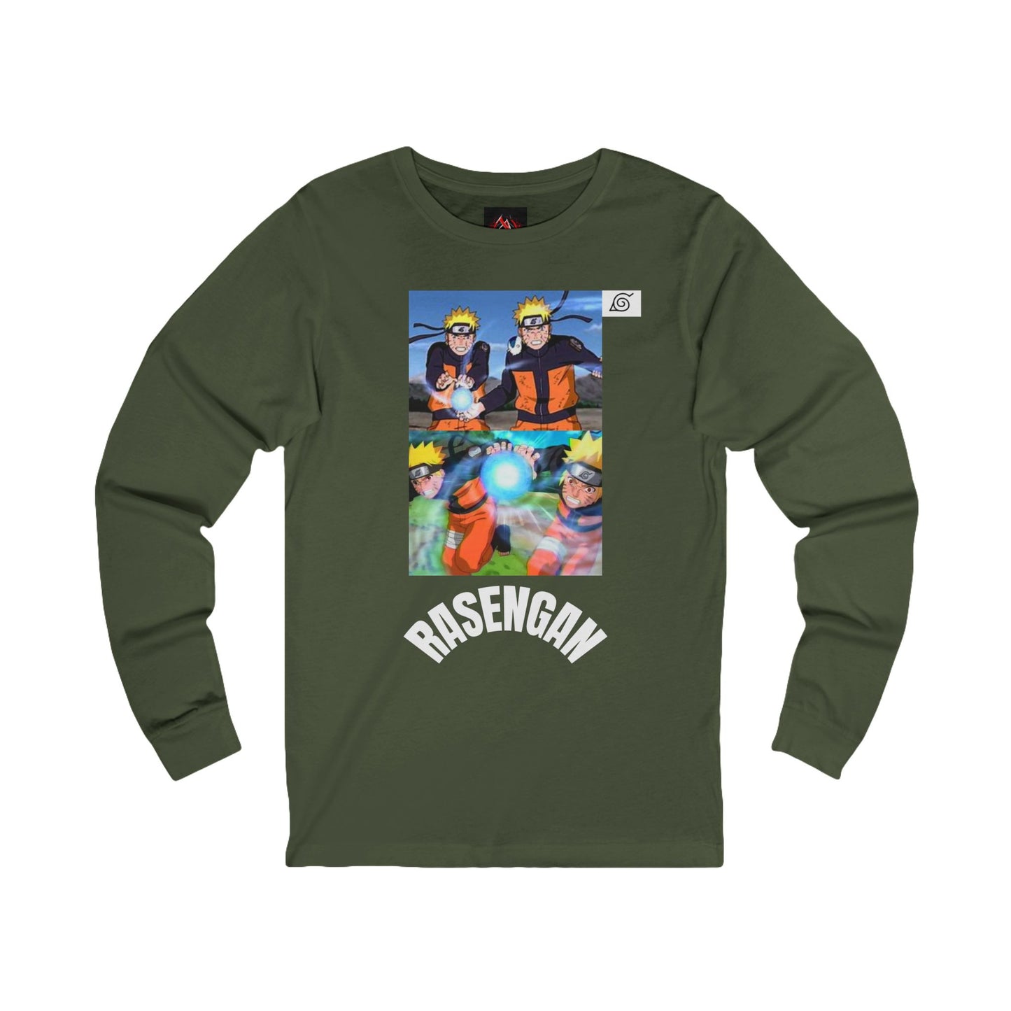 Naruto Shippuden Shadow Clone Jutsu With Rasengan Unisex Long Sleeve T-Shirt Multiple Colours - Perfect for Anime Fans