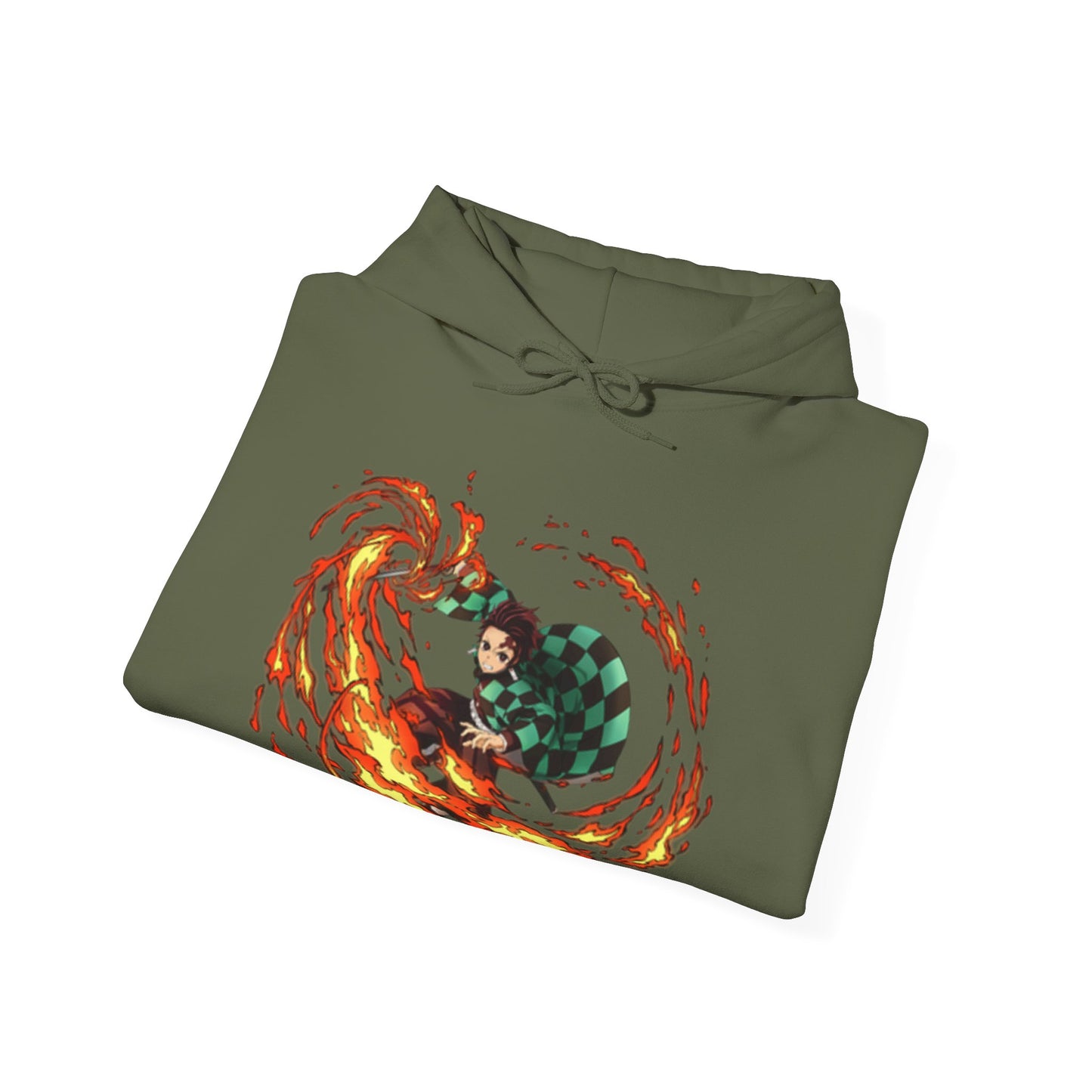 Demon Slayer - Tanjiro using Scorching Rising Sun Attack Unisex Multiple Heavy Blend