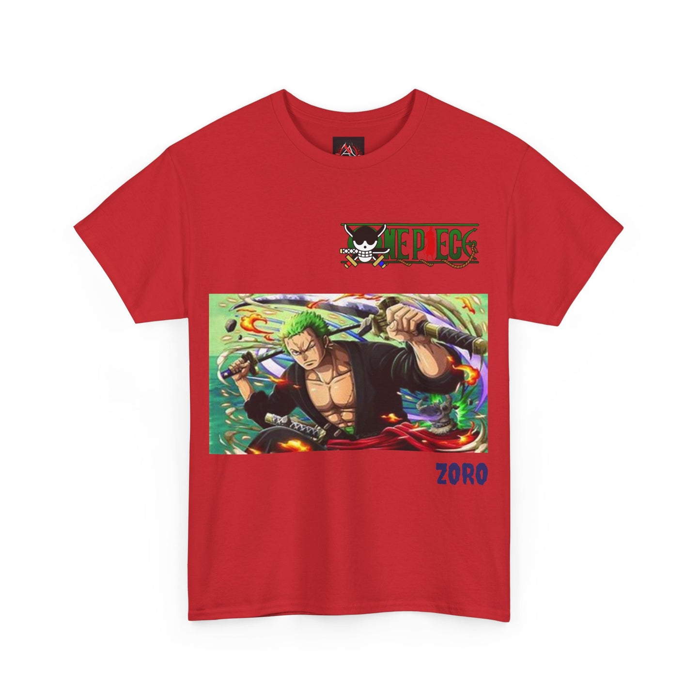 One Piece - Zoro , Unisex Heavy Cotton T- Shirt
