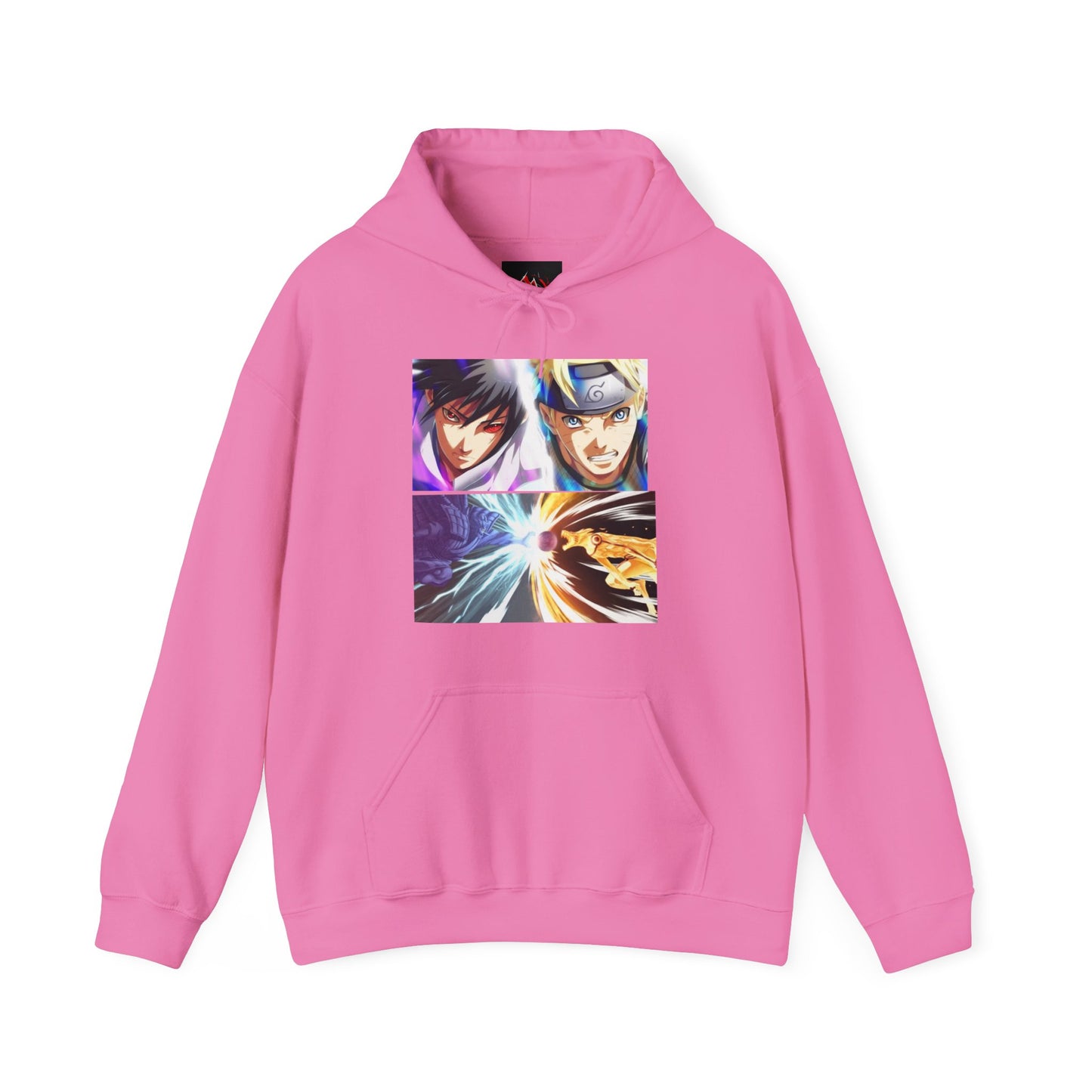 Naruto Shipuden Epic Battle Naurto Vs Sasuke Unisex Hooded Sweatshirt
