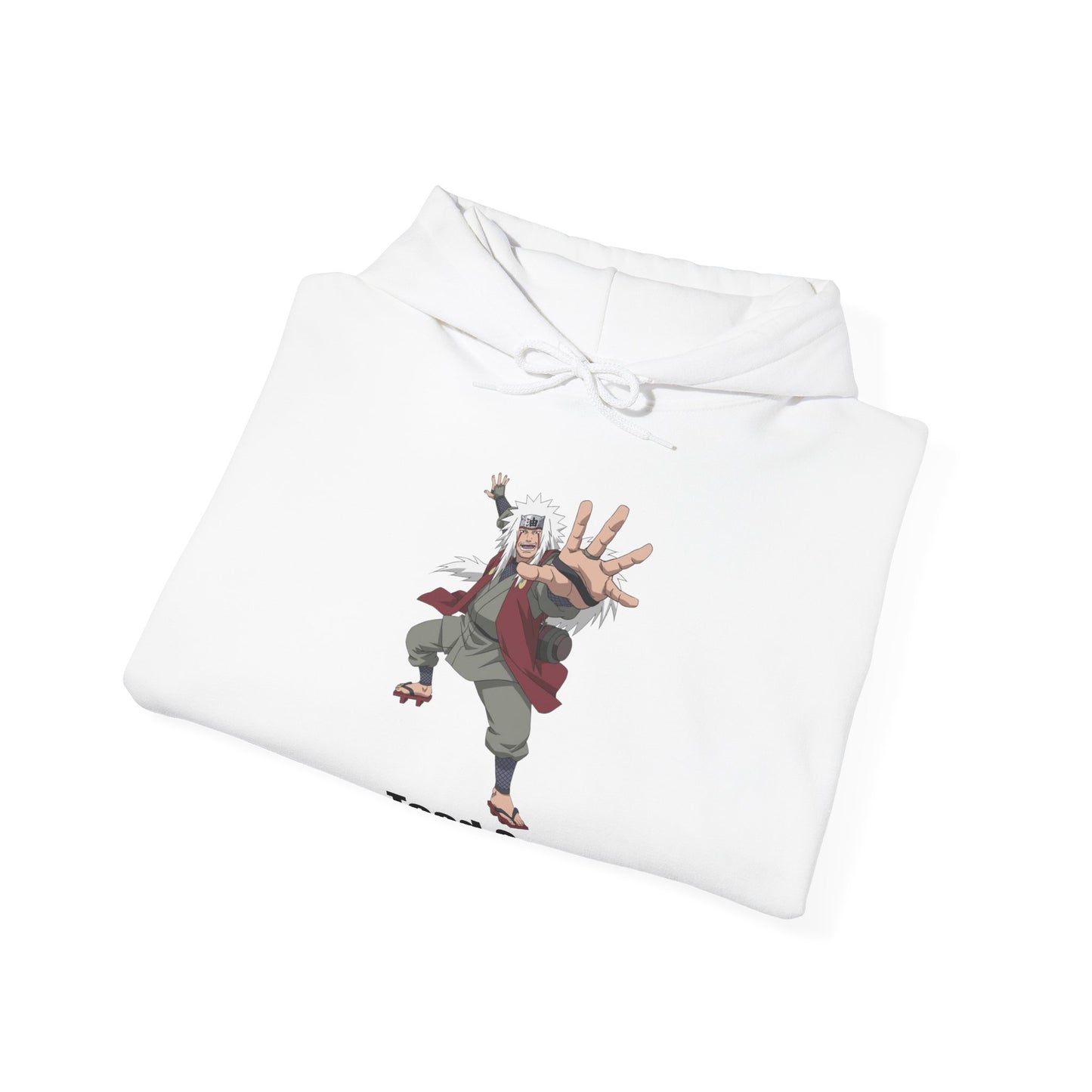 Naruto Shippuden - Jiraiya Toad Saga White Unisex Hoodie