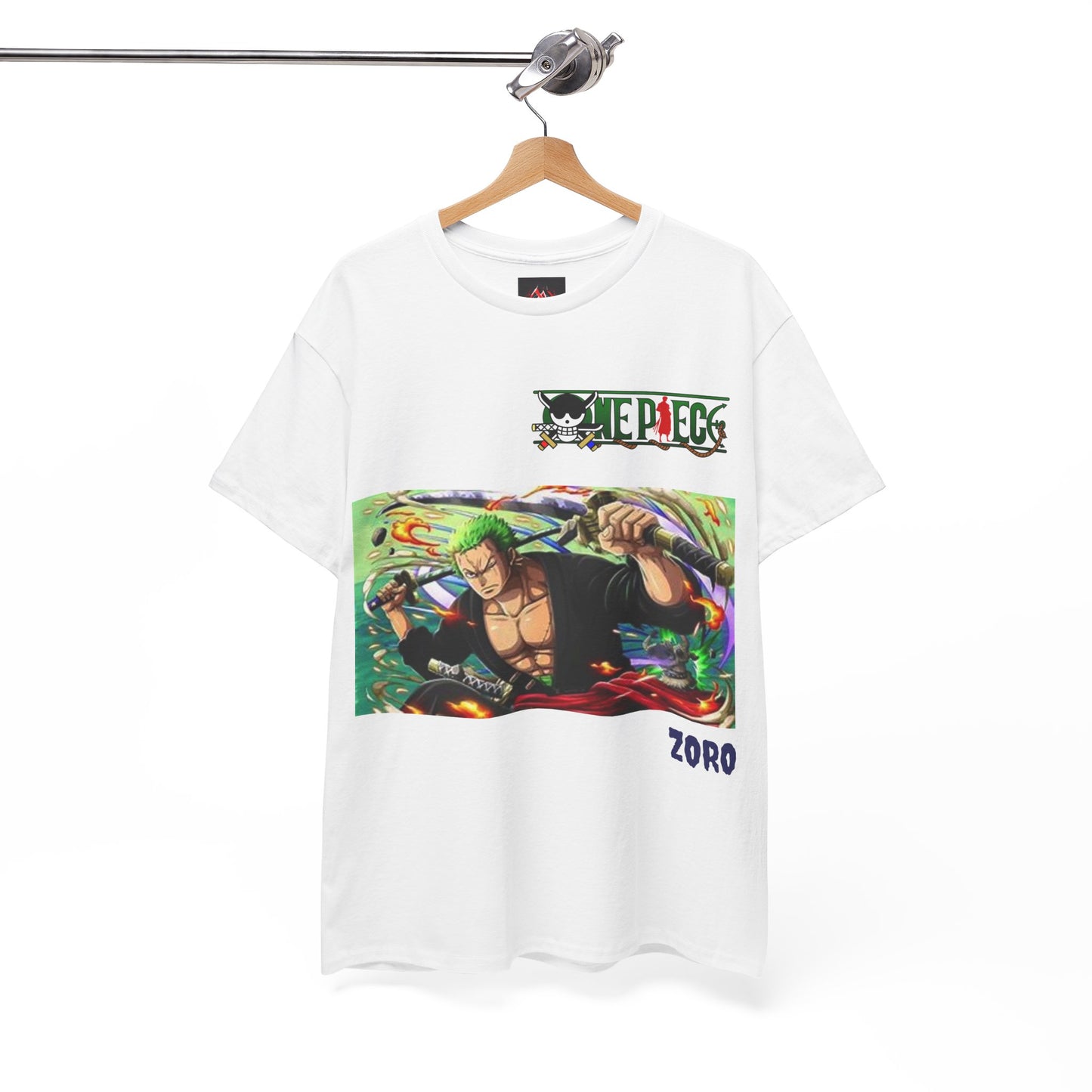 One Piece - Zoro , Unisex Heavy Cotton T- Shirt