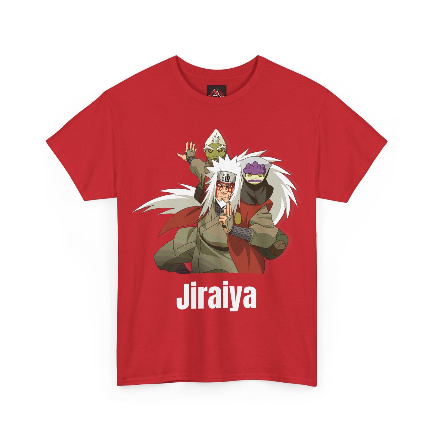 Naruto Shippuden - The Hidden Leaf's Jiraiya Sage Mode Multiple Colours Unisex Heavy Cotton T-Shirt