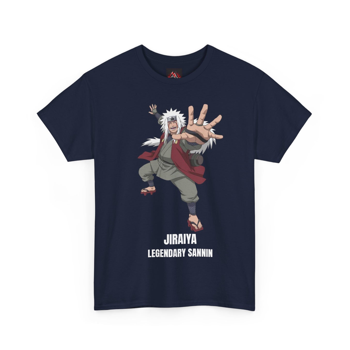 Naruto Shippuden - Jiraiya Legendary Sannin Multiple Colours Unisex Heavy Cotton T-Shirt - Anime Fan Apparel