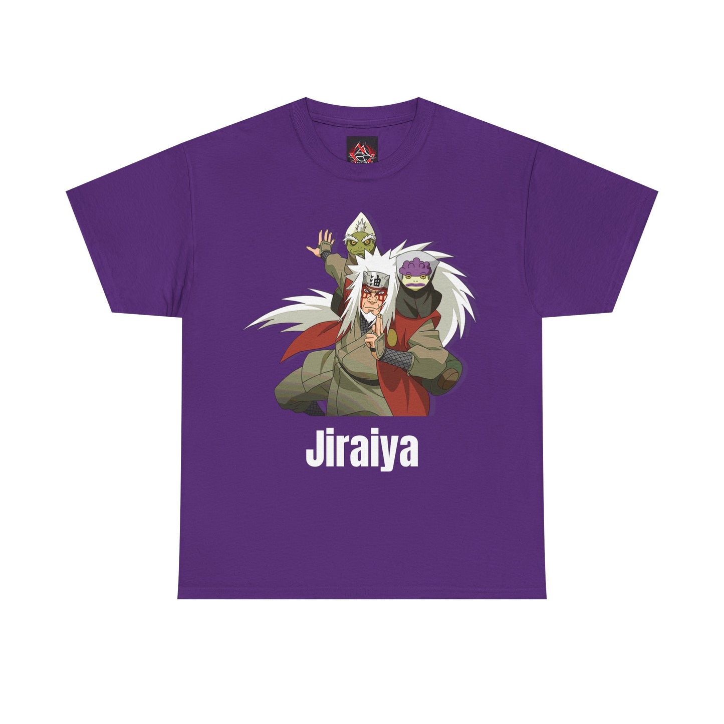 Naruto Shippuden - The Hidden Leaf's Jiraiya Sage Mode Multiple Colours Unisex Heavy Cotton T-Shirt