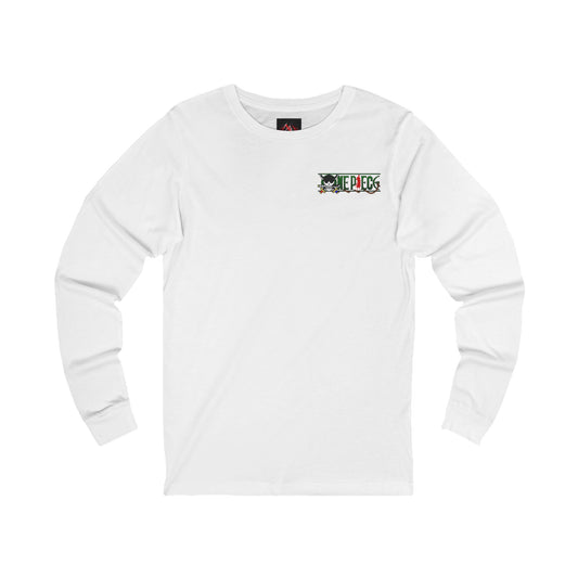 One Piece - Zoro Pirate Crew Member  Long Sleeve T-Shirt Comes In Multiple Colours