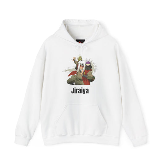 Naruto Shippuden - The Hidden Leaf's Jiraiya Sage Mode In White or Pink  Unisex Hoodie