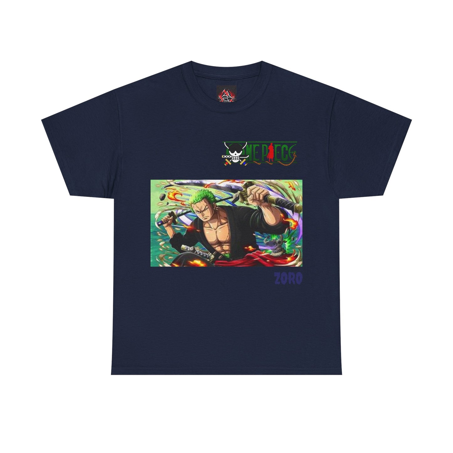 One Piece - Zoro , Unisex Heavy Cotton T- Shirt