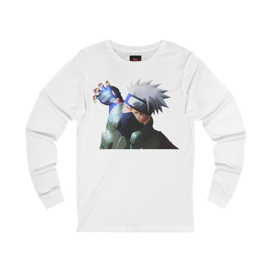 Naruto - Kakashi using  Chridori - ( 1000 birds )  Unisex Long Sleeve TShirt