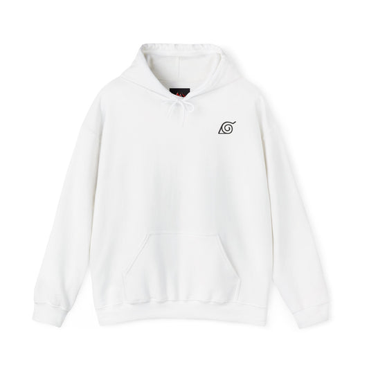 Naruto - Hidden Leaf Village Ninja White Unisex Hooded Sweatshirt