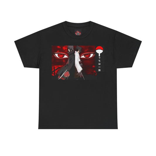 Naruto - Uchiha Brother Sasuke & Itachi Unisex Heavy Cotton