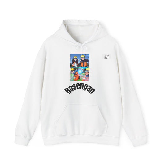 Epic Rasengan - Naruto Shippuden - Naruto's Rasengan White Hoodie