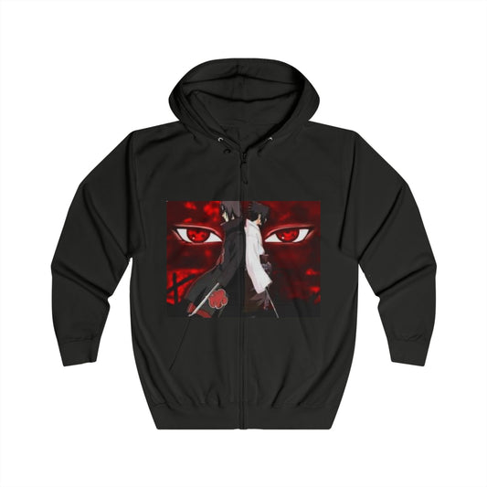 Naruto -  Sasuke & Itachi Uchiha Unisex Full Zip Hoodie