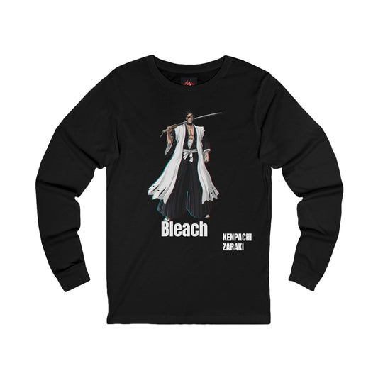Bleach Kenpachi Zaraki Long Sleeve Tee for Anime Fans