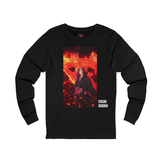 Naruto Shippuden - Itachi Uchiha Unisex Mulitple Colours Long Sleeve T-Shirt