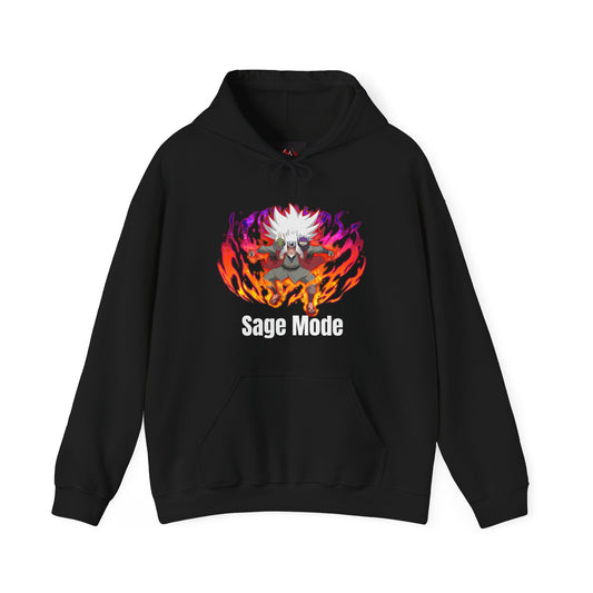 Naruto Shippuden - Powered Up Sage Mode Jiraiya  Multiple Colours Unisex Hoodie