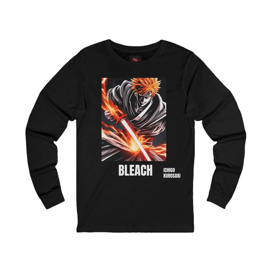 Bleach - Full Power Ichigo Kurosaki Unisex Long Sleeve T-Shirt- Anime Streetwear