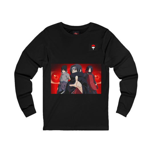 Naruto -  Sasuke , itchia & Madara Uchiha from the Uchiha Clan Unisex Long Sleeve TShirt
