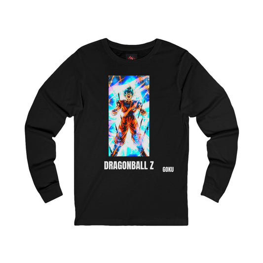 Dragon Ball Z Goku Long Sleeve Tee | Unisex Graphic T-Shirt for Fans