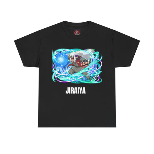Naruto Shippuden - Jiraiya Rasengan  Sage Mode Muliple Colours Unisex Heavy Cotton T-Shirt