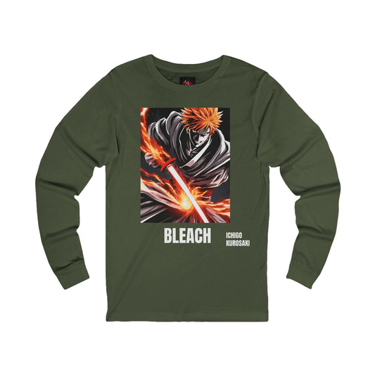 Bleach - Full Power Ichigo Kurosaki Unisex Long Sleeve T-Shirt- Anime Streetwear