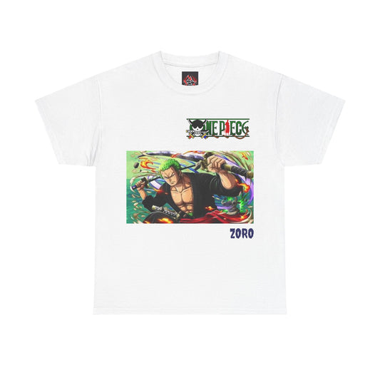 One Piece - Zoro , Unisex Heavy Cotton T- Shirt