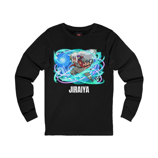 Naruto Shippuden -  Jiraiya Rasengan In Sage Mode  Mulitple Colour Unisex Long Sleeve T-Shirt