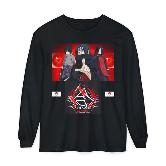 AAANIME APPAREL Uchiha Clan Long Sleeve T-Shirt - Perfect for Fans
