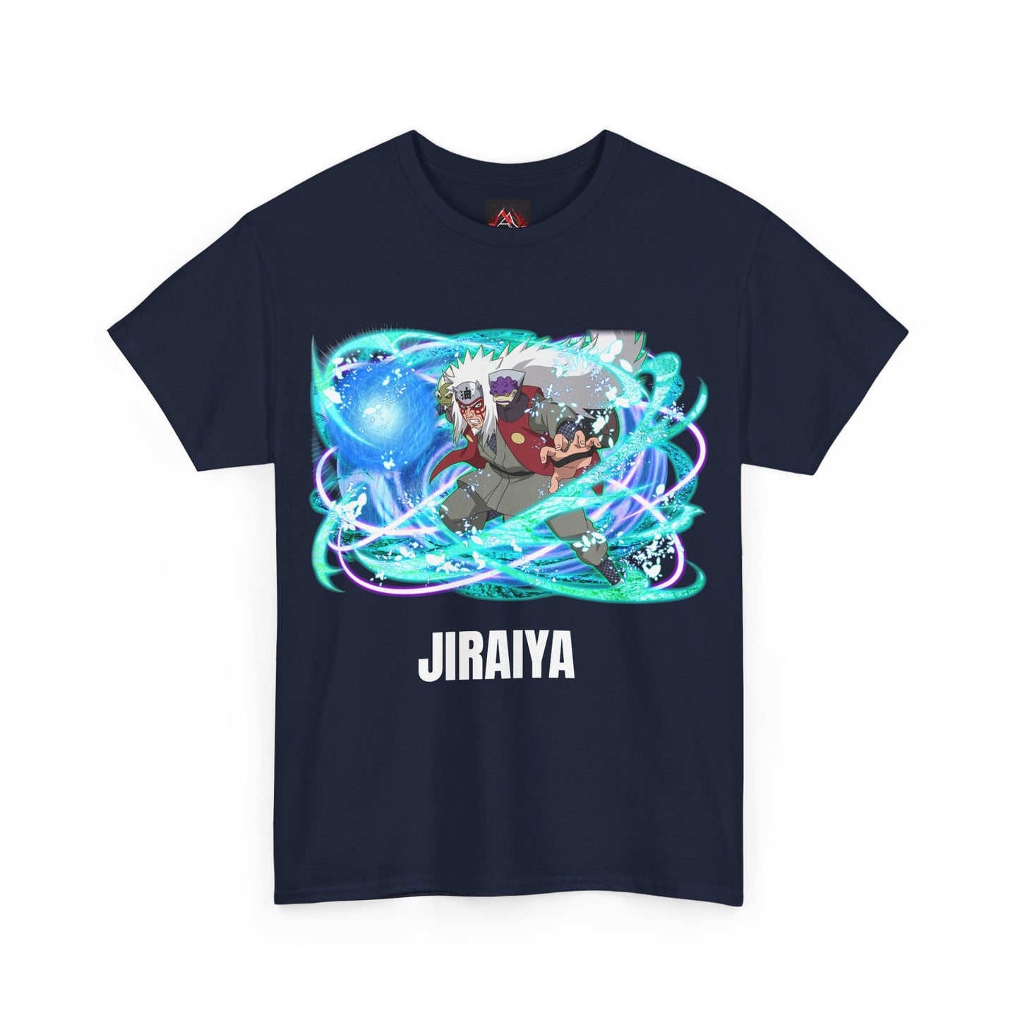 Naruto Shippuden - Jiraiya Rasengan  Sage Mode Muliple Colours Unisex Heavy Cotton T-Shirt