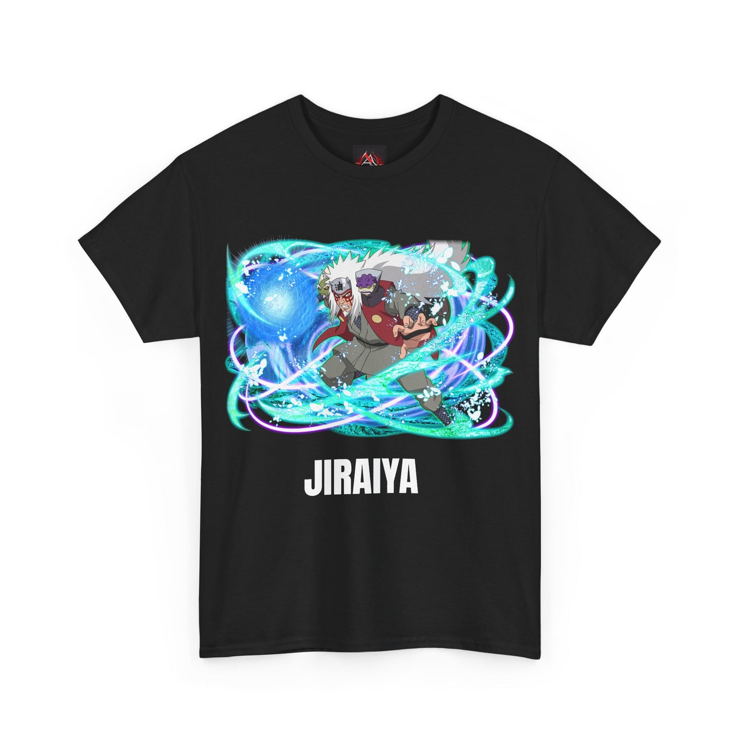 Naruto Shippuden - Jiraiya Rasengan  Sage Mode Muliple Colours Unisex Heavy Cotton T-Shirt