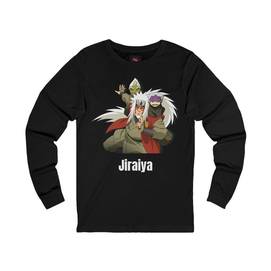 Naruto Shippuden - The Hidden Leaf's Jiraiya Sage Mode Multiple Colours Unisex Long Sleeve T-Shirt