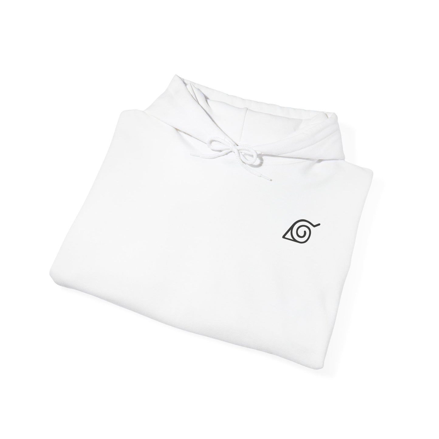 Naruto - Hidden Leaf Village Ninja White Unisex Hooded Sweatshirt