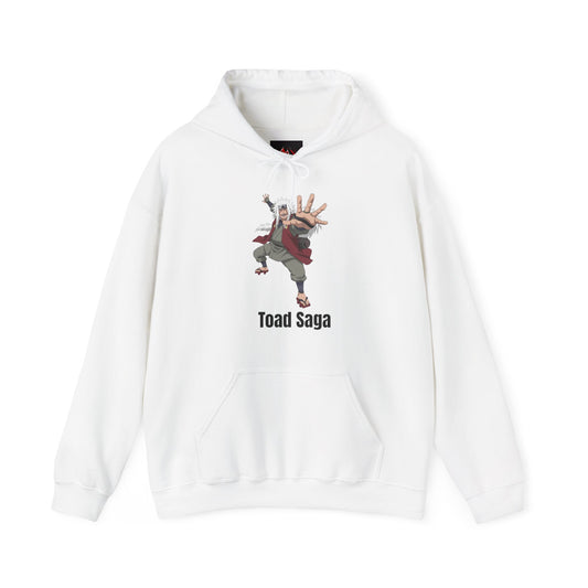 Naruto Shippuden - Jiraiya Toad Saga White Unisex Hoodie