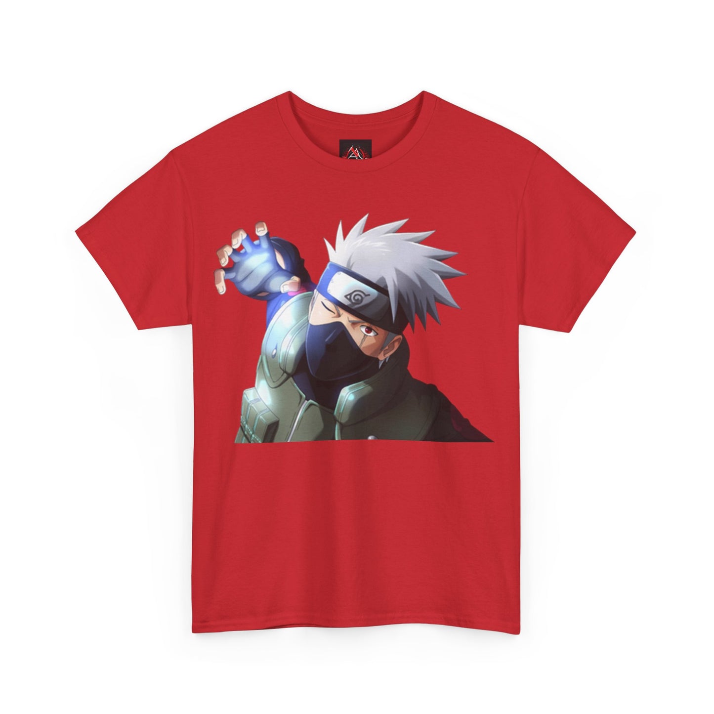 Naruto - Kakashi using  Chridori - ( 1000 birds )   Unisex Heavy Cotton T-Shirt