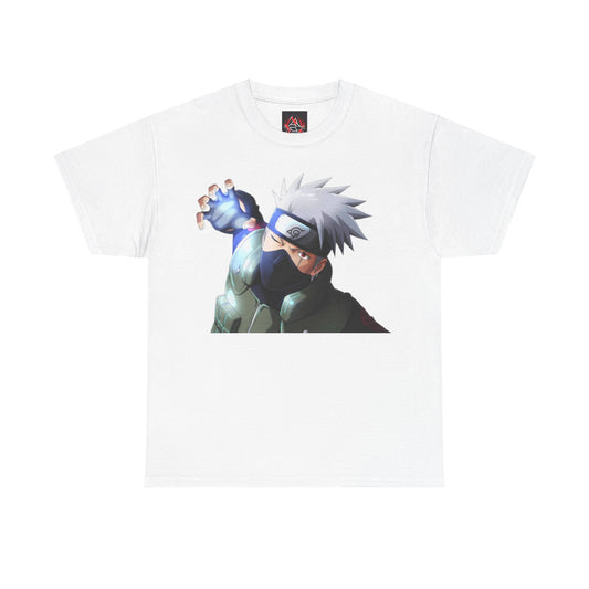 Naruto - Kakashi using  Chridori - ( 1000 birds )   Unisex Heavy Cotton T-Shirt